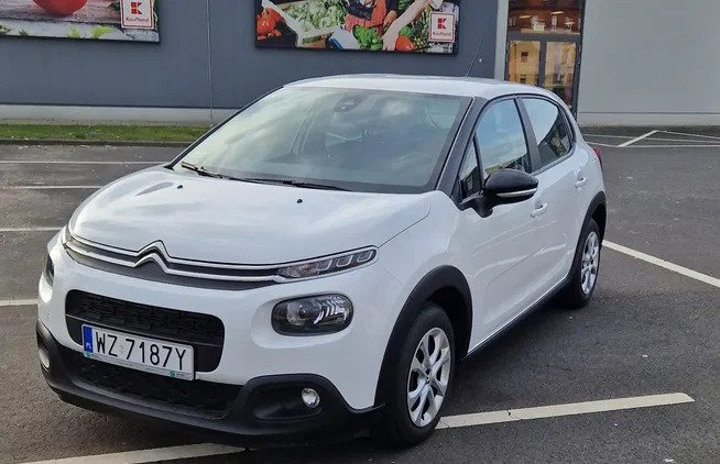 citroen c3 śląskie Citroen C3 cena 39999 przebieg: 80800, rok produkcji 2020 z Zabrze